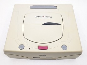 Sega Saturn White HST-3220 NTSC-J Japan Tested w/ 2 Controller + Virtua Fighter2