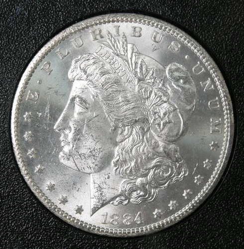 $1 1884-CC Morgan Silver Dollar GSA BU * AvenueCoin