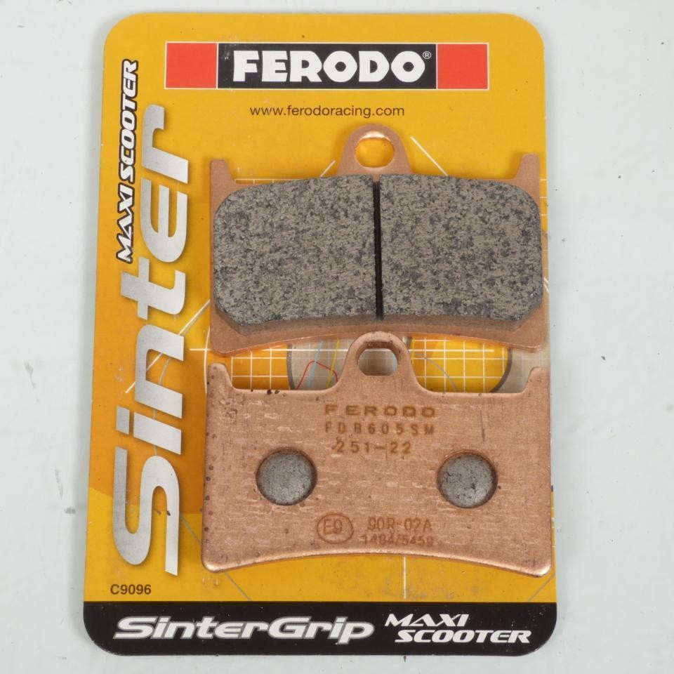 Plaquette de frein Ferodo avant à haut mordant pour Yamaha MT-09 RN575