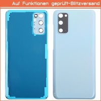 FüR Samsung Galaxy S20 G980 Akkudeckel Back Cover Mit Kameralinse Blau Blue