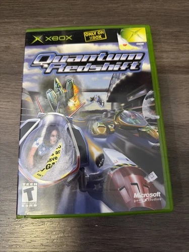 Microsoft Xbox Quantum Redshift 2002 Complete with Manual, Tested CIB