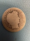 1911  BARBER 90% SILVER DIME