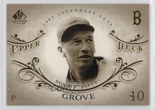 2005 SP Legendary Cuts Lefty Grove #47 HOF 0t2