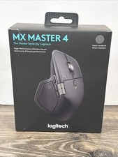 Logitech MX Master 4 Wireless Mouse - 8000 DPI Sensor, Multi-Device Black