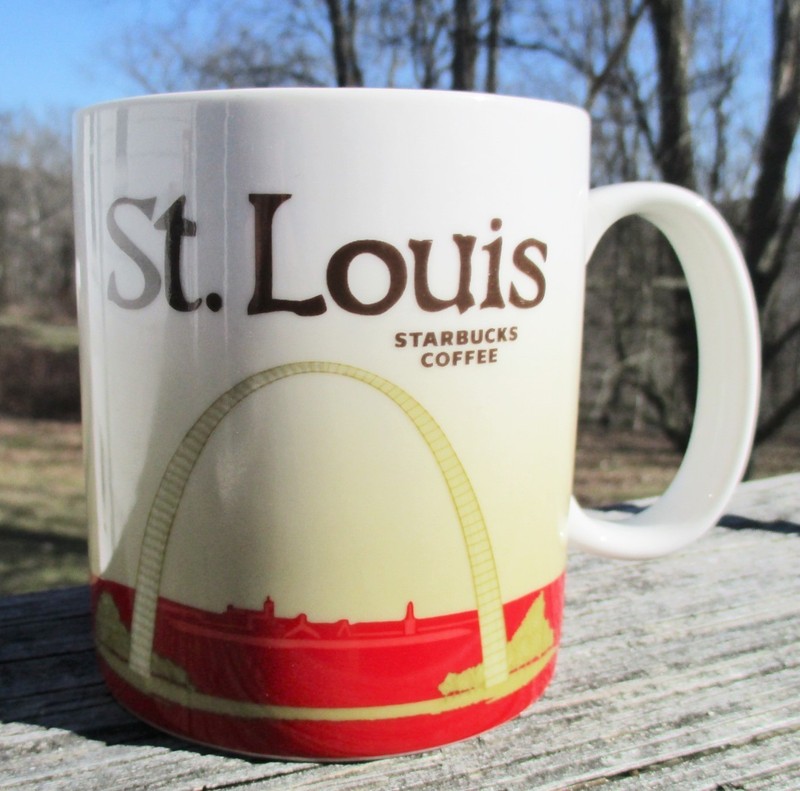Starbucks St. Louis 2012 Coffee Mug Collector Series City Global Icon 16oz Cup ☕