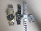 Lot Of 4 Vintage Watchesn- Peugeot; Timex, etc