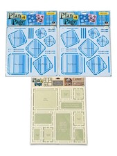EK Success Plan-a-Page Scrapbook Layout Tool Set Wild Cards  Unity