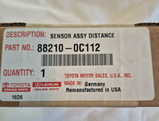 23-26 Toyota Tundra Cruise Control Distance Radar Sensor Oem 88210-0c112 New 23-26 Toyota Tundra Cruise Control Distance Radar Sensor Oem 88210-0c112 New