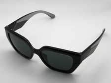 New Armani Exchange Women's Sunglasses AX4125SU 815887 Shiny Black 54mm