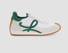 Loewe Men's Flow Runner Sneakers Size EU 46/US 13 White Green
