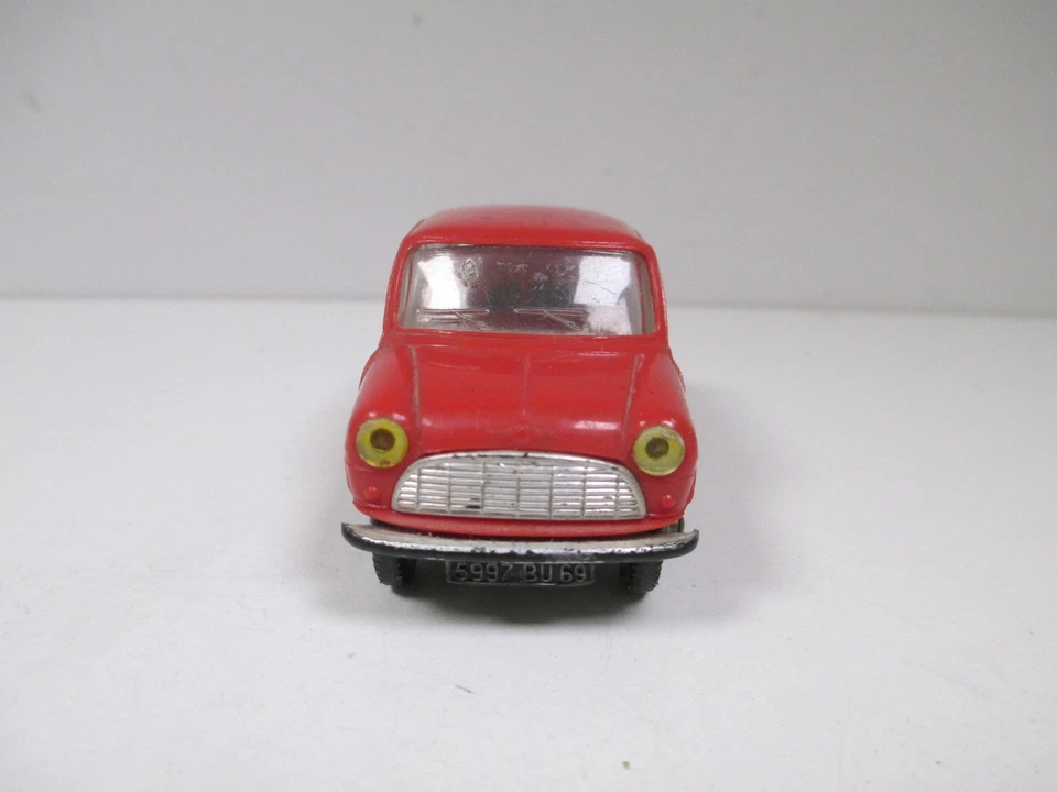 MORRIS 850 AUSTIN MINI COOPER Rouge Red Rot par NOREV Plastique N° 75 au 1/43 - Photo 4/4