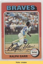 1975 Topps Ralph Garr #550 READ 0l2