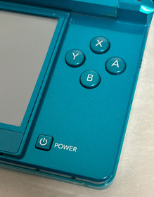 Nintendo 3DS Aqua Blue - In Original Box W/ Stylus, Charger, Accessories
