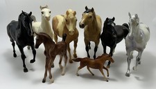 Breyer Horse Figurines Mixed Lot 8 Unicorn Foal Mare Stallion Classic Reeves