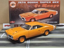 GMP ACME 1:18 1970 DODGE CORONET SUPER BEE GO MANGO 18956