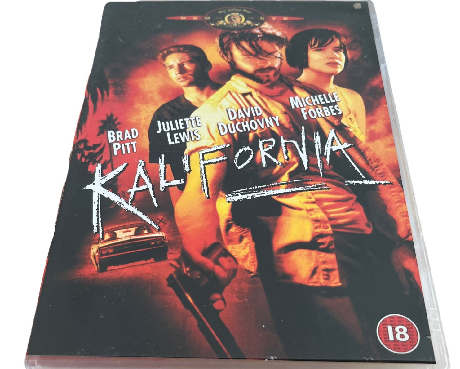 Kalifornia DVD  Brad Pitt David Duchovny thriller