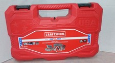 Craftsman 59 Pc 38 Drive Sae Metric Mechanics Tool Set Cmmt45016 Made In Usa