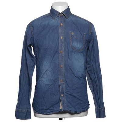 Staccato, Jeanshemd, Größe: XL, 23004556001, Blau, Baumwolle, Einfarbig #LNd