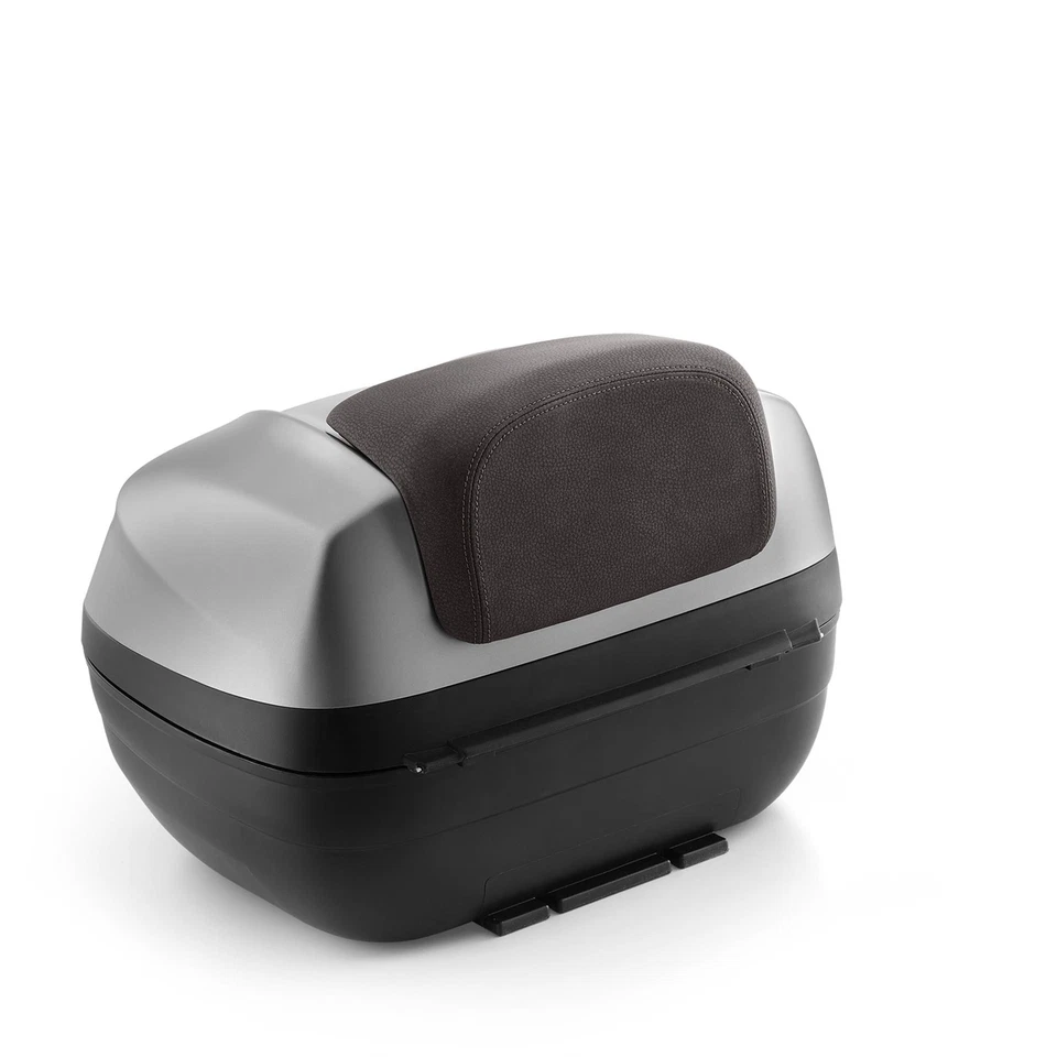 CM333801 TOP CASE 37L GREY WITH BROWN BACK - MOTO GUZZI V100 MANDELLO 2022/2024 Foto 2 de 2