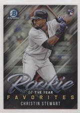 2019 Bowman ROY Favorites Chrome Christin Stewart #ROYF-10 0mo