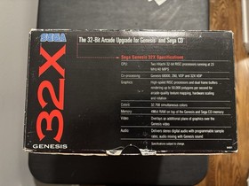 Sega Genesis 32X Console System In Box MK-84000 Tested & Works Near Complete