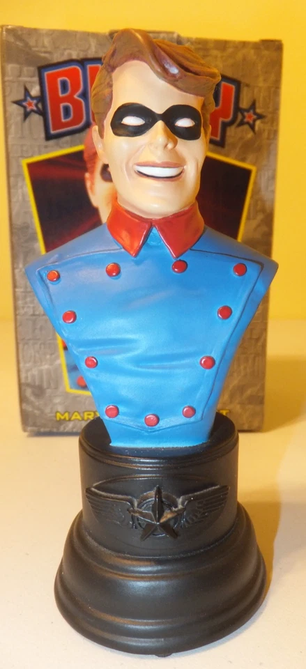 Bucky - Captain America Marvel 5” Mini Bust - Bowen Designs #332/5000 - Image 2 of 4