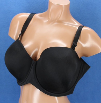 Cacique Lightweight Underwire Lined Strapless Multi-way Bra NWT Size 46D #H8031