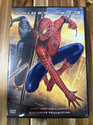 Spider-Man 3 DVD Widescreen Presentation 2007 Columbia Pictures Marvel