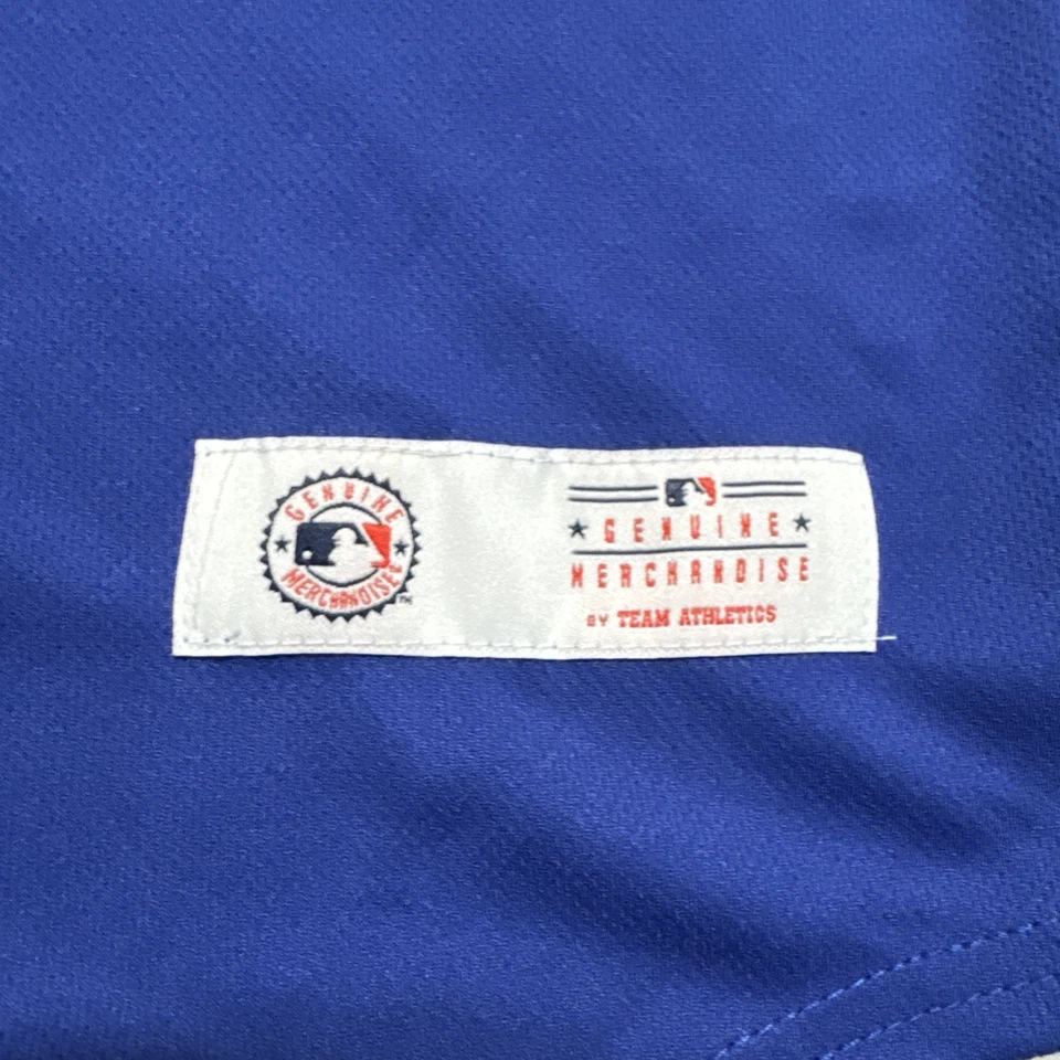 MLB Texas Rangers #11 Yu Darvish Jersey Youth Large 12/14 Blue New With Tags - Image 2 of 4