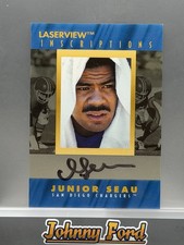 Junior Seau Football Cards and Autograph Memorabilia Guide 24