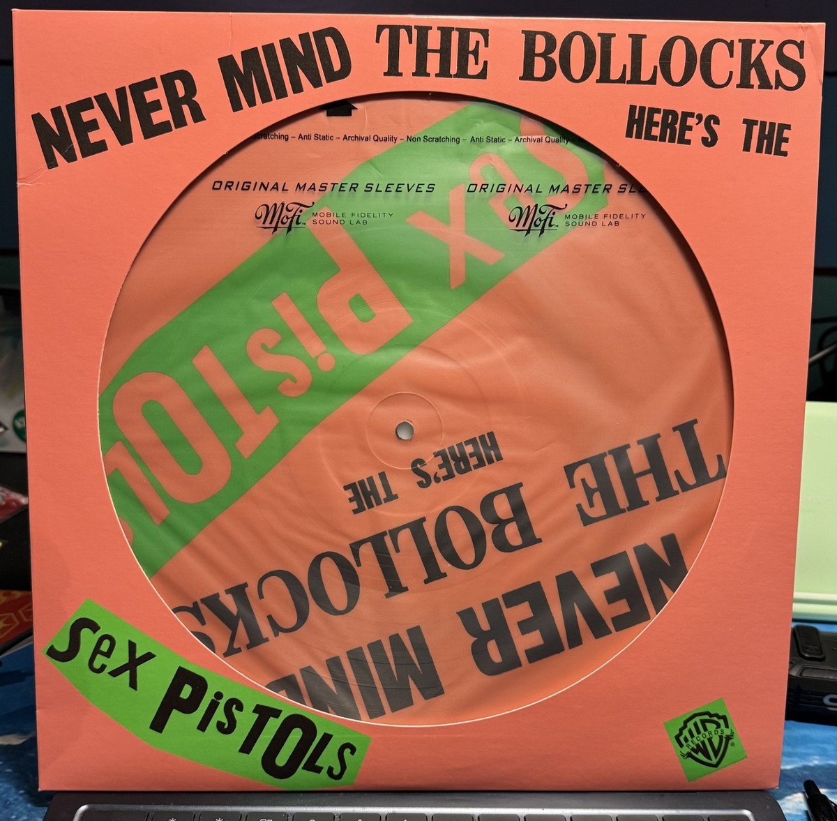 Sex Pistols Never Mind The Bollocks Picture Disc 33rpm Vinyl LP