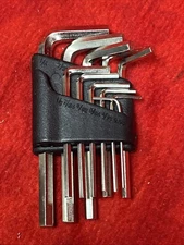 (UNBRANDED) SET L-SHAPED HEX KEYS ALLEN WRENCHES (k46)