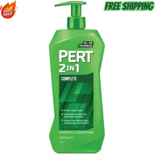 Pert 2-in-1 Complete Clean Shampoo & Conditioner, for All Hair Types, 33.8 fl oz