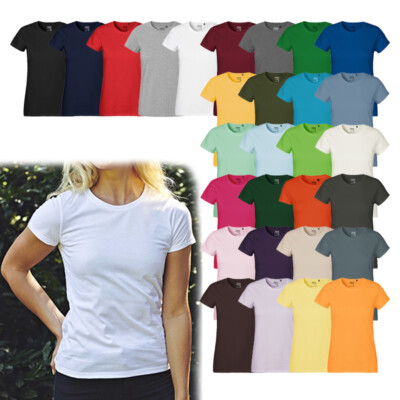 Neutral Ladies' Classic T-Shirt, Rundhals Shirt, Fairtrade, Bio-Baumwolle 80001