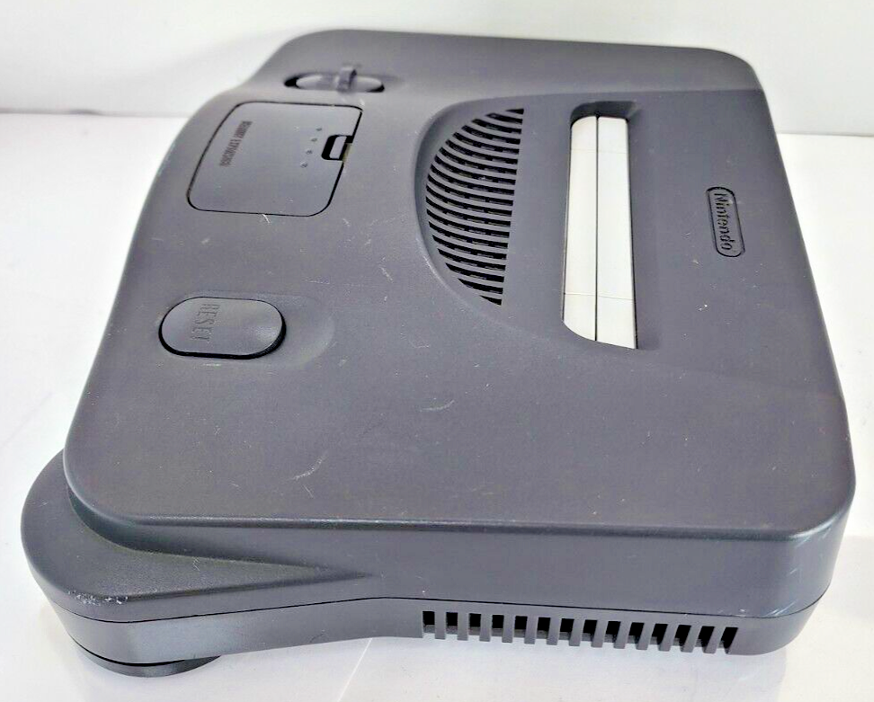 Nintendo 64 Launch Edition Smoke Grey Console for sale
