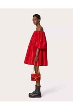 Valentino ONE STUD BAG WITH CHAIN AND ALL-OVER TUBES EMBROIDERY- BNWT