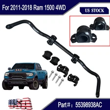 For 2011-18 Ram 1500 4WD Front Suspension Stabilizer Bar Complete Kit 55398938AC