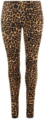Mädchen Leopard Leggings Kinder Teen Basic dehnbar volle Länge