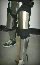 Mandalorian Inspired Leg Armor SCA LARP Cosplay Din Djarin Armor Accessory