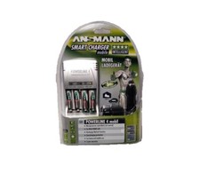 Ansmann Mobile Smart Charger for NiCd, NiMH Batteries (AA, AAA & 9V) 5707063/UK
