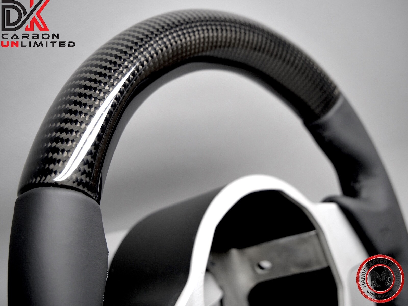 Lotus Series 3 Exige Elise Black Stitch No Ring Napa Carbon Steering Wheel v2