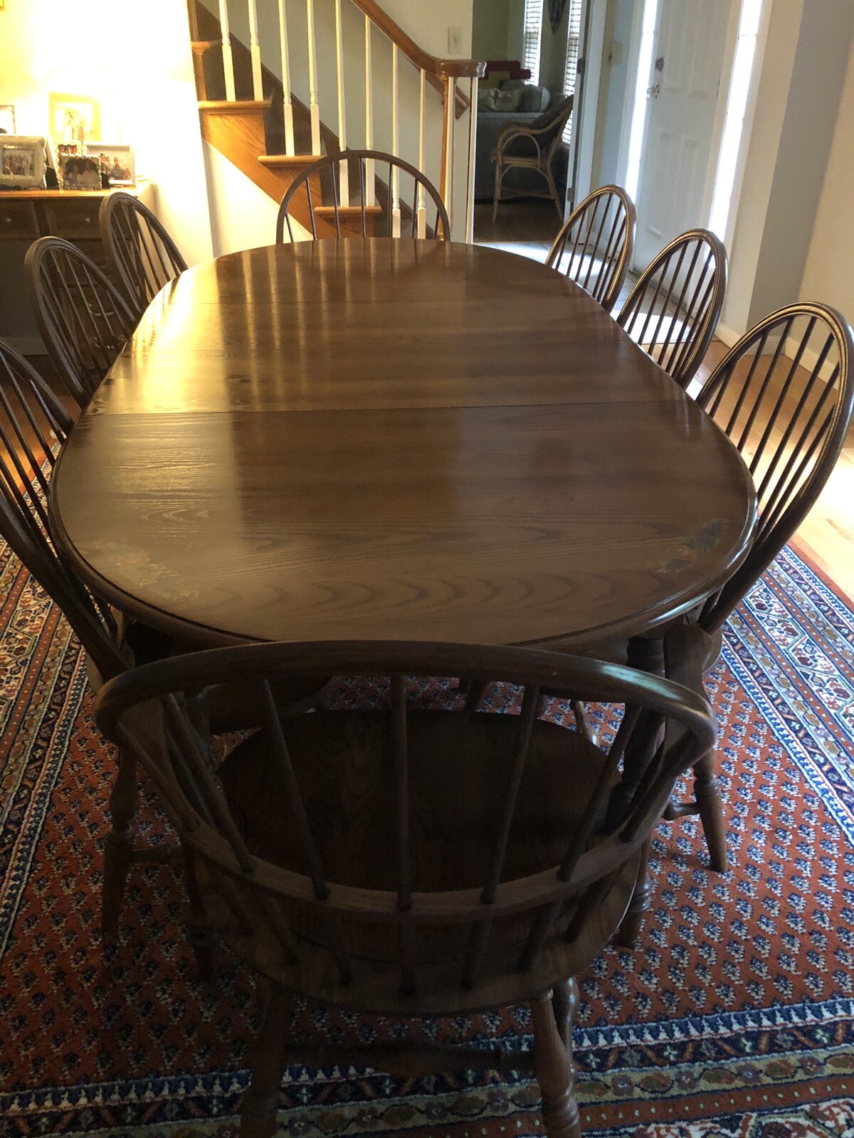Hitchcock Dining Table And 8 Chairs For Sale Online Hitchcock Dining Table And 8 Chairs For Sale Online