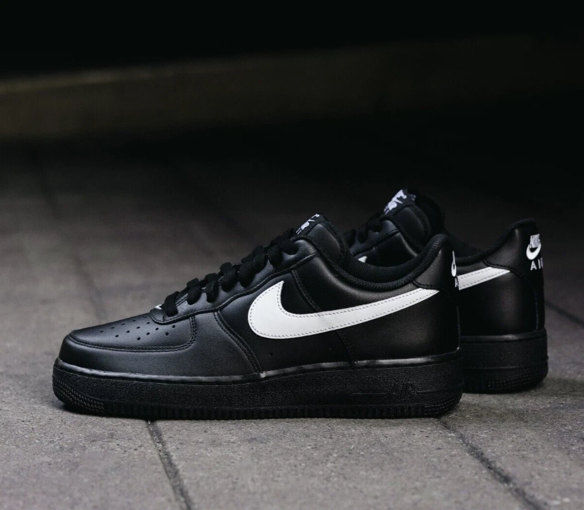 NIKE AIR FORCE 1 07 ブラック＆ホワイト FZ0627-010 Nike Air Force 1 Low '07 Black White FZ0627-010 Men's Size New | eBay