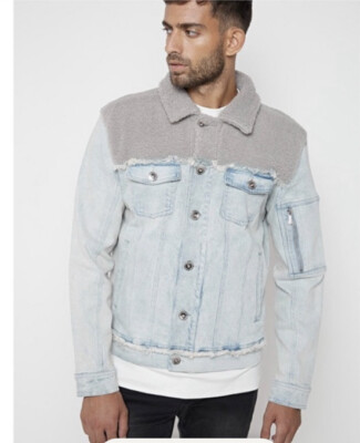 maniere de voir denim jacket New Size S | eBay