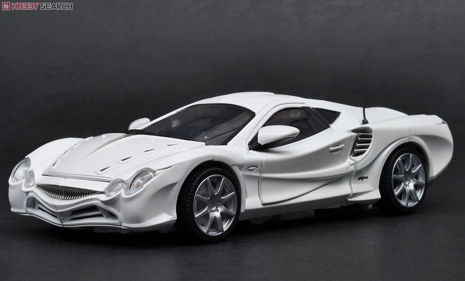 TAKARATOMY Transformers Alternity A-04 Mitsuoka Orochi Starscream (Blanc Pearl) - Photo 3/4