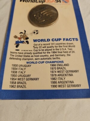 1994 FIFA World Cup USA '94 Bronze Coin In Package SEALED World