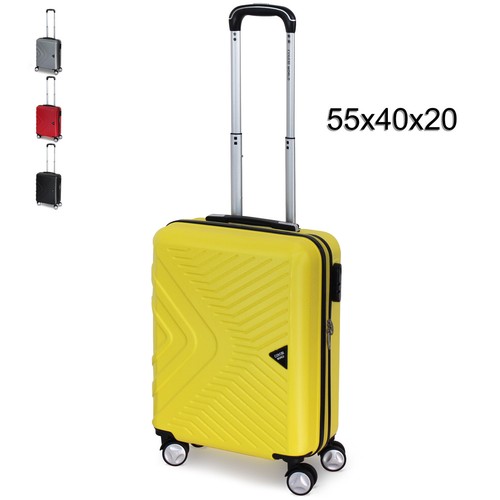 Trolley Valigia Enrico Coveri Bagaglio a Mano 55x40x20 4 Ruote Ryanair  EasyJet | eBay