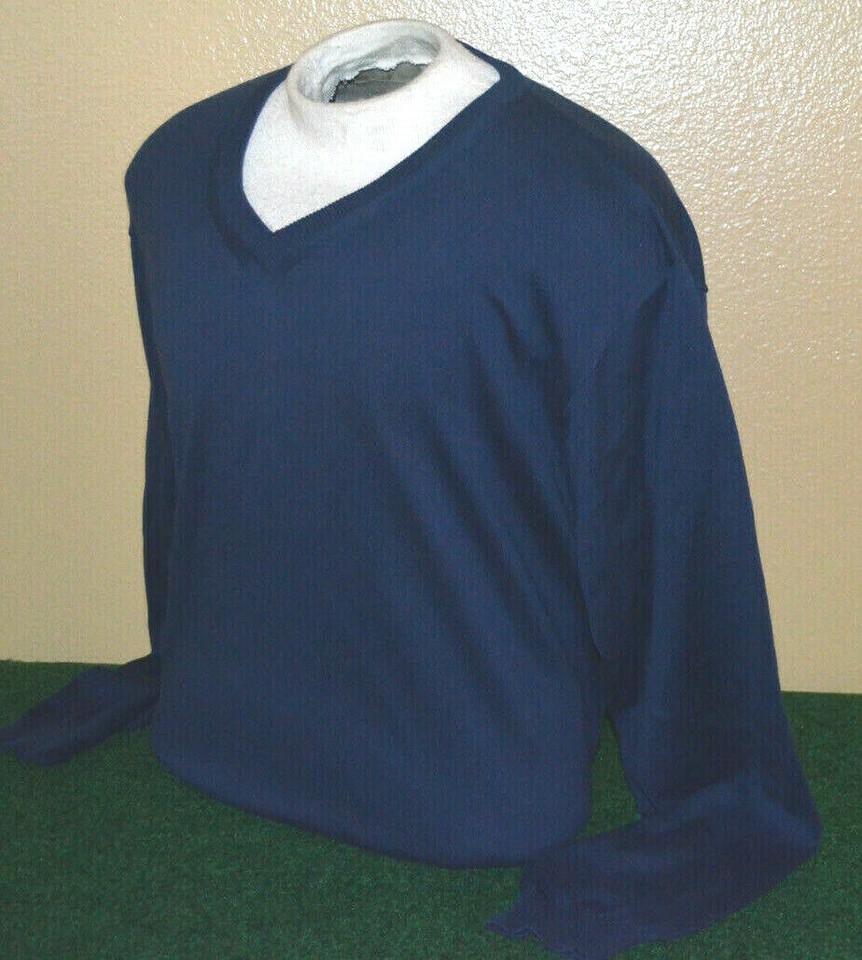 Oxford Golf Mens Size XL Navy Pullover Sweater eBay