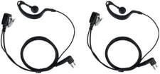 2 Pack Earpiece Headset Mic PTT for Motorola cp200 cp200d cp185 2 Way Radio 