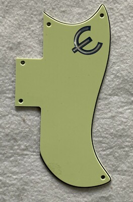 Fits Gibson SG 61 Reissue & E Logo Guitar Pickguard Scratch Plate,Vintage Green